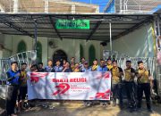 Polda Sulbar Gelar Bakti Religi, Bersihkan Tempat Ibadah dan Pemakaman Bersama Warga