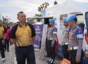 Semarak Hari Bhayangkara: Layanan Gratis Polda Sulbar Banjir Peminat di Car Free Day