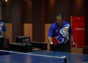 Semarak Bhayangkara 79, Kapolda Sulbar Buka Turnamen Bola Voli dan Tennis Meja
