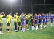 Pererat Soliditas Sesama Personel, Polda Sulbar Gelar Minisoccer di Hut Bahayangkara ke-79