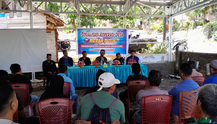 Dorong Desa Mandiri, Desa Batu Pannu Resmikan Depot Air Minum Sendiri