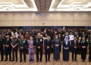 Kemeriahan Syukuran HUT Bhayangkara ke-79 Polda Sulbar Bergemah di Ballroom Hotel Maleo