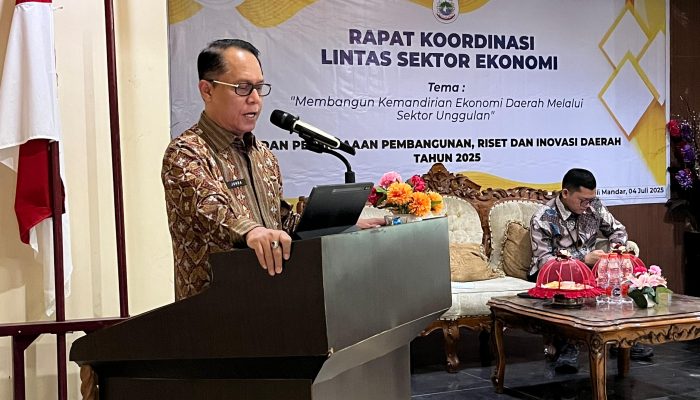 Rakor Ekonomi Sulbar Bahas Strategi Capai Target Pertumbuhan 8 Persen dalam 5 Tahun   