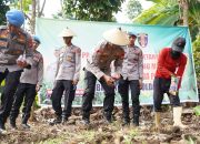 Dari Ladang Jagung, Bid Propam Polda Sulbar Jadi Penggerak Swasembada Pangan