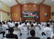 Wakapolda Sulbar Pimpin Latpra Ops Antik Marano 2025, Tekan Peredaran Narkoba di Sulawesi Barat
