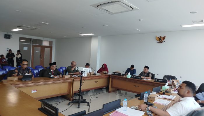 Sekretariat DPRD dan Komisi I Gelar Rapat Kerja, Bahas KUA-PPAS Tahun Anggaran 2026