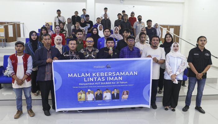 Sambut HUT Sulbar ke-21 Tahun, Malaqbi Institute dan FKUB Gelar Malam Kebersamaan Lintas Iman