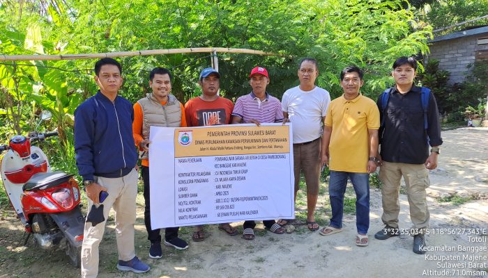 Dinas Perkimtan Sulbar Kembali Lakukan MC.0 Pembangunan PSU di Pamboang dan Banggae Majene