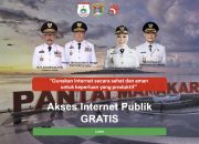 Pemprov dan Pemkab Mamuju Tingkatkan Layanan Wifi Gratis di Anjungan Pantai Manakarra   