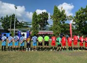 Sambut HUT Lanal ke-8, Lanal Mamuju Gelar Mini Soccer Antar Instansi 
