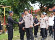 Kapolda Sulbar Kunjungan Kerja ke Mako Batalyon B Pelopor di Karossa, Tekankan Soliditas dan Kehormatan