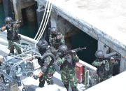 Latih Kemampuan Prajurit, Lanal Mamuju Gelar Latihan Pembebasan Sandra    