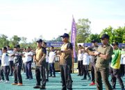 Kapolda Sulbar Hadiri Olahraga Bersama di Lanal Mamuju, Sinergitas TNI-Polri Semakin Solid   