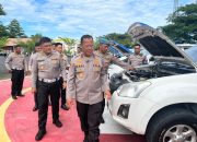Wakapolda Sulbar Pastikan Kendaraan Operasional Ditlantas Siap Layani Masyarakat dengan Optimal   