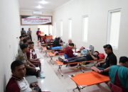 Polairud Polda Sulbar Gelar Bakti Kesehatan Donor Darah   
