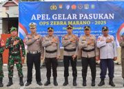 Operasi Zebra Marano 2025 Dimulai! Polda Sulbar Siap Wujudkan Kamseltibcarlantas   