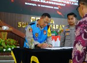 Wakapolda Sulbar Pimpin Pakta Integritas Penerimaan Bintara Brimob, Wujudkan Polri Presisi   
