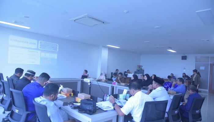 Komisi I DPRD Sulawesi Barat Gelar Rapat Konsultasi Pembahasan R-APBD Tahun 2026