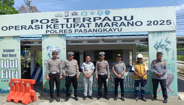 Subdit Kamsel Polda Sulbar Survey Sarana dan Prasarana Jalan di Pasangkayu, Identifikasi Titik Rawan   