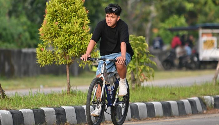 Agung Bayu Anugerah, Pemuda Polman yang Mengubah Bangkai Sepeda Jadi Tren Kalcer