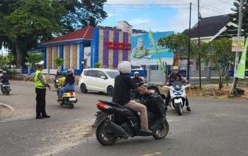 Jamin Keselamatan Berkendara, Polantas Polda Sulbar Gencarkan Pengaturan di Lokasi Rawan Macet