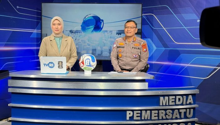Dirlantas Ajak Masyarakat Sulbar Utamakan Keselamatan Dalam Bincang Patuh Tertib Berlalu Lintas Bersama TVRI