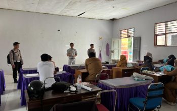 Sosialisasi “Bulan Tertib Helm” Ditlantas Polda Sulbar Bersama Jasa Raharja Sasar Pelajar di SMAN 2 Kalukku