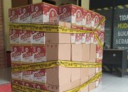 Polresta Mamuju Sita 1.309 Botol Miras Ilegal dan 9 Plastik Cap Tikus