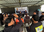 Andri Singkarru Awali Rangkaian Sosialisasi Empat Pilar Akhir Tahun di Polewali Mandar