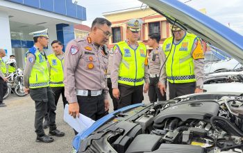Dirlantas Polda Sulbar Pastikan Armada Dalam Kondisi Optimal Untuk Pelayanan yang Maksimal
