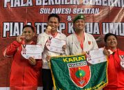 Bripda Muh. Risaldi Harumkan Nama Polda Sulbar di Ajang Goju Ass Piala Gubernur Sulsel