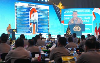Beri Arahan di Rapim Polri, Kapolri Tegaskan Dukung-Kawal Penuh Program Pemerintah