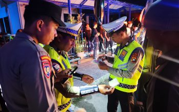 Jelang Libur Ramadhan, Polda Sulbar Gelar Pengecekan Kelayakan Bus Antar Kota dan Antar Provinsi
