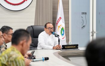 Gubernur Sulbar Pimpin Rapat Pembahasan MoU SPAM Regional Majene-Polman Senilai Rp300 Miliar