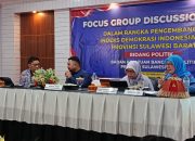 M. Khalil Qibran Jadi Narasumber FGD Pengembangan Indeks Demokrasi Indonesia Bidang Politik