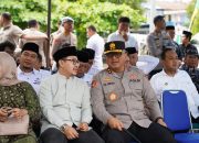 Komitmen Dukungan Program Pemerintah, Kapolda Sulbar Dampingi Gubernur Safari Ramadhan di Majene