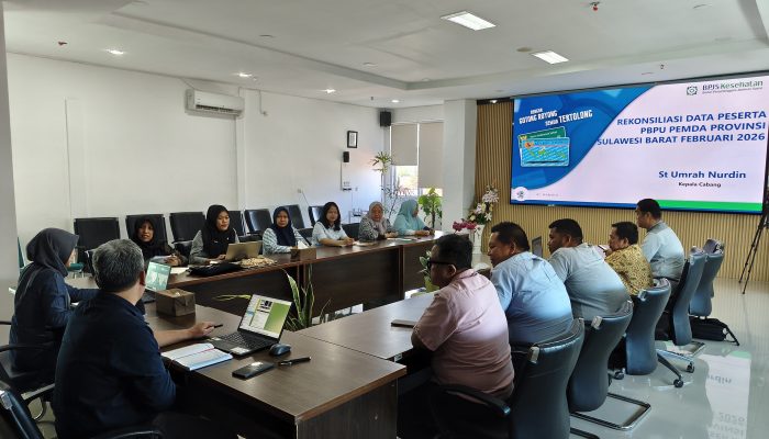 Rekonsiliasi Data JKN, BPKAD Sulbar Perkuat Komitmen Pembiayaan Kesehatan yang Akuntabel dan Tepat Sasaran