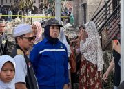 Gerak Cepat dan Penuh Empati, Kadinsos P3A dan PMD Sulbar Dampingi Korban Kebakaran