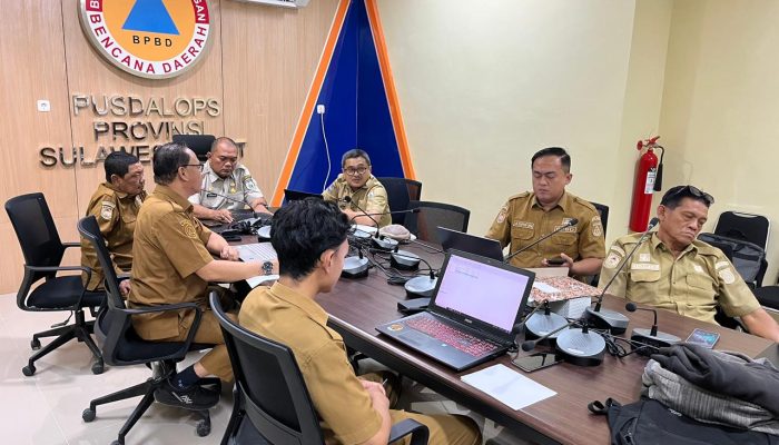 BPBD Provinsi dan Kabupaten Gelar Rakor Bahas Tingginya Indeks Risiko Bencana 2025   
