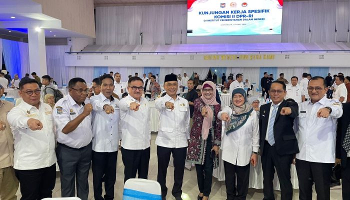 Sekda Sulbar Hadiri Stadium General dan Penganugerahan Kartika Astha Brata Utama di IPDN Jatinangor