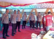 Tim Supervisi Polda Sulbar Cek Kesiapan Pos Pam Ops Ketupat Marano di Polewali