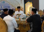 Pererat Silaturahmi di Hari Kemenangan, Kapolda Sulbar Kunjungan Halal Bi Halal ke Rujab Gubernur