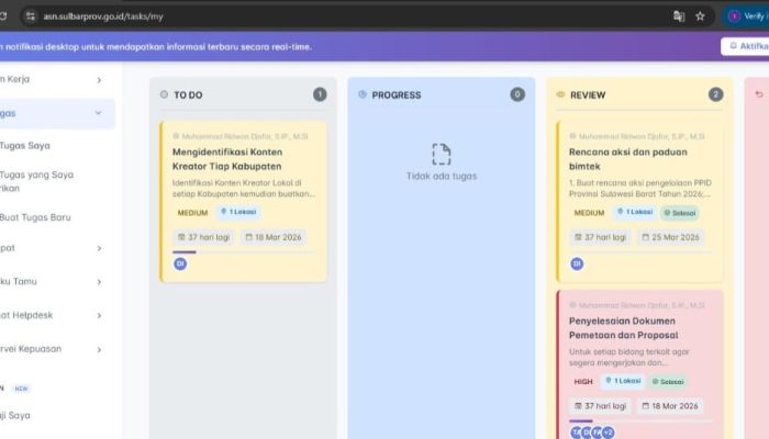 DiskominfoSS Sosialisasi Aplikasi ASN Digital: Mudahkan Kinerja OPD 
