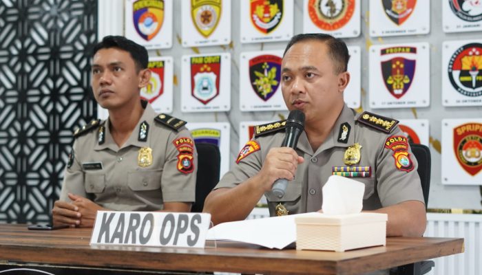 Karo Ops Polda Sulbar Sampaikan Hasil Operasi Ketupat Marano Tahun 2026