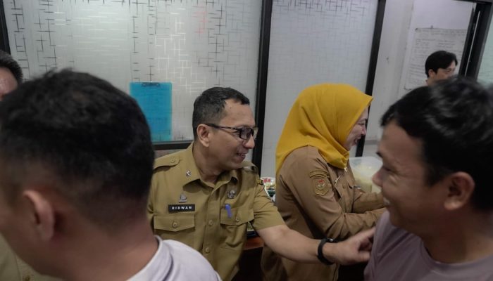 Halal Bihalal Diskominfo Sulbar, Ridwan Djafar Tegaskan Disiplin WFH Tak Boleh Kendur
