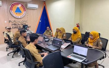 Perkuat Tata Kelola Digital, BPBD Sulbar Bersama Tim DiskominfoSS Evaluasi Implementasi SPBE   