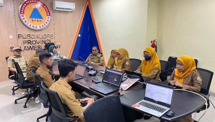 Perkuat Tata Kelola Digital, BPBD Sulbar Bersama Tim DiskominfoSS Evaluasi Implementasi SPBE   