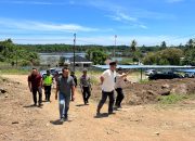 Kapolda Sulbar Cek Persiapan Lokasi Pembangunan Kantor PJR di Lengke