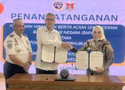 Tingkatkan Kapasitas Pelabuhan Mamuju, Sutinah dan Kementerian Perhubungan Teken Perjanjian Hibah