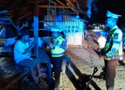 Prioritaskan Keselamatan Berkendara, Ditlantas Polda Sulbar Gencarkan Patroli Malam   